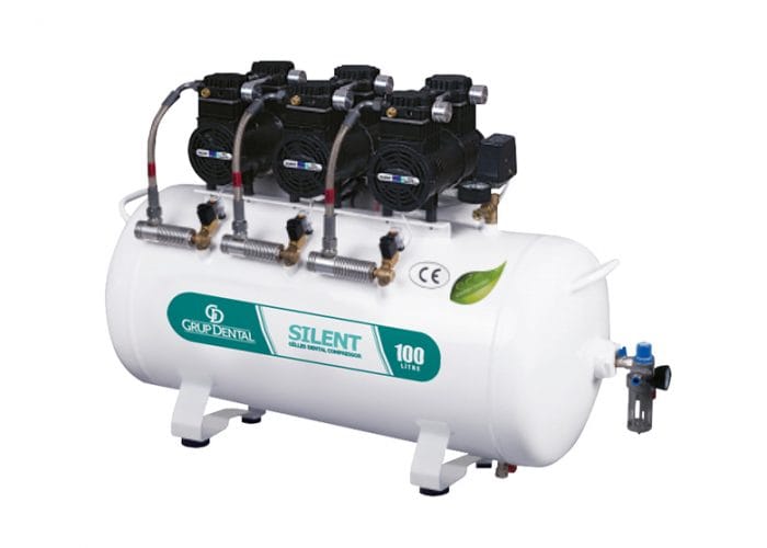 GP SILENT 100LT 6 HP Dental Kompresör – Grup Dental Medikal, Kompressoren + Absaugung