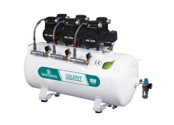 GP SILENT 100LT 6 HP Dental Kompresör