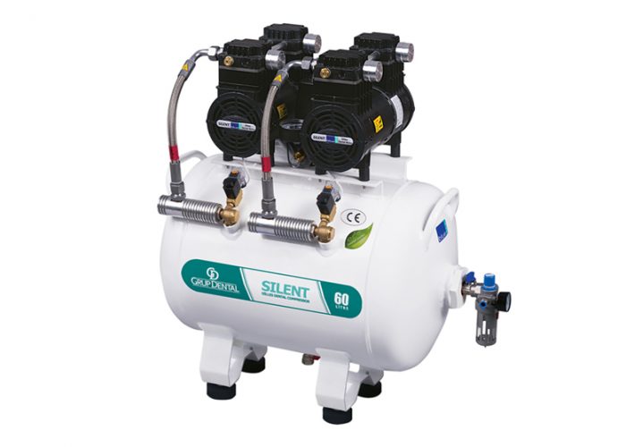 GP SILENT 60LT 4Hp Dental Kompresör – Grup Dental Medikal, Compressors & Suction Systems