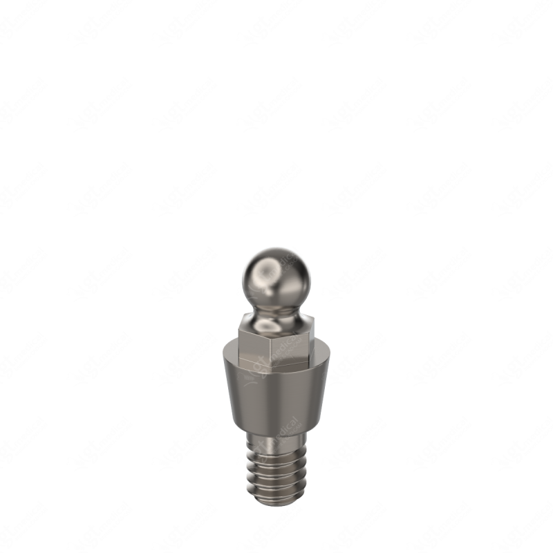 Ball Abutment, G0.0mm compatible with Best Fit® i-Clean (001 OCT) D26001 – GT-Medical S.L., Abutments
