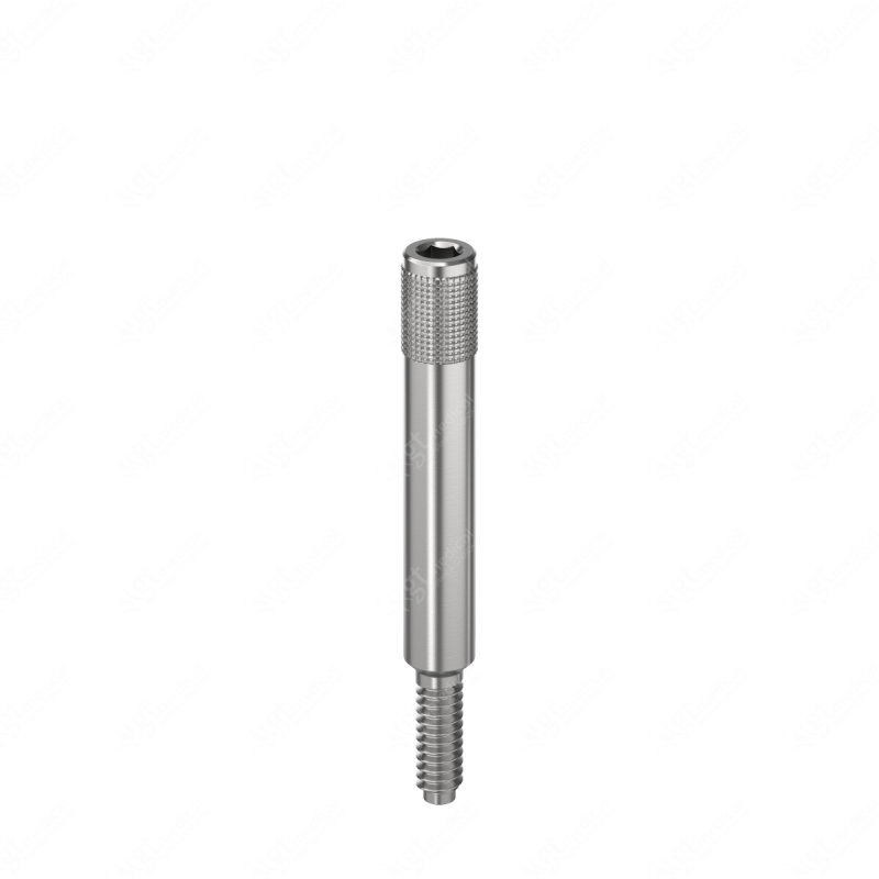 Coping Screw, Open Tray, Hex 1.25, 19.9mm compatible with Dentsply® Astra® 3.5/4.0 Aqua E000316 – GT-Medical S.L., Abutments