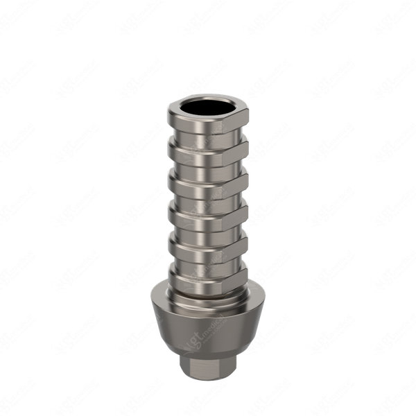 Temporary Abutment, Univ, Non Rotational, Titanium compatible with Mis® Seven® Internal Wide ø4.5 G009101