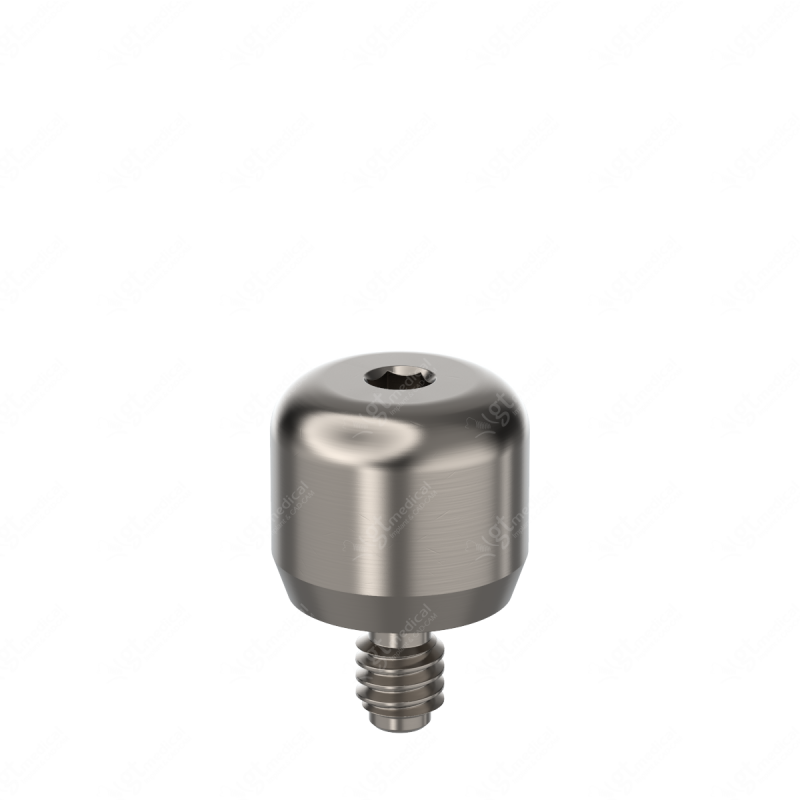 Healing Abutment, G5.0mm, D5.7mm, Hex 1.25 compatible with Phibo® External TSH® S5 G01039 – GT-Medical S.L., Healing Abutments