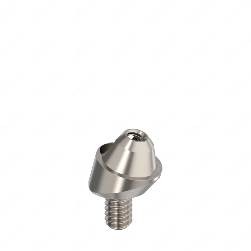 MU Angled Transepithelial with screw, G3.0mm, A17° compatible with Sweden and Martina® Outlink2® ø3.75 / 4.10 G05068 – GT-Medical S.L., Abutments