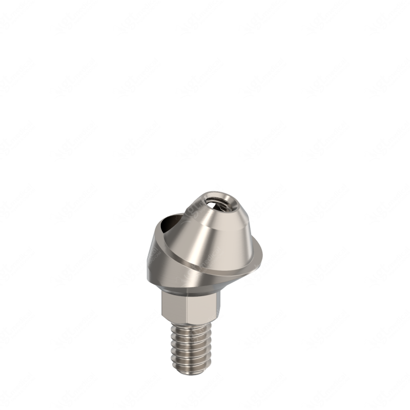 MU Angled Transepithelial with screw, G2.5mm, A17° compatible with Best Fit® Internal Hex 002 HXI G15200 – GT-Medical S.L., Abutments