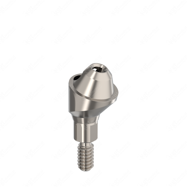 MU Angled Transepithelial with screw, G3.5mm, A17° compatible with Straumann® Bone Level NC® G15409