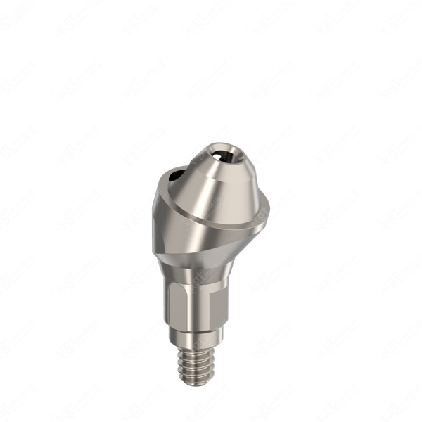 MU Angled Transepithelial with screw, G3.5mm, A17° compatible with Straumann® Bone Level RC® G15413
