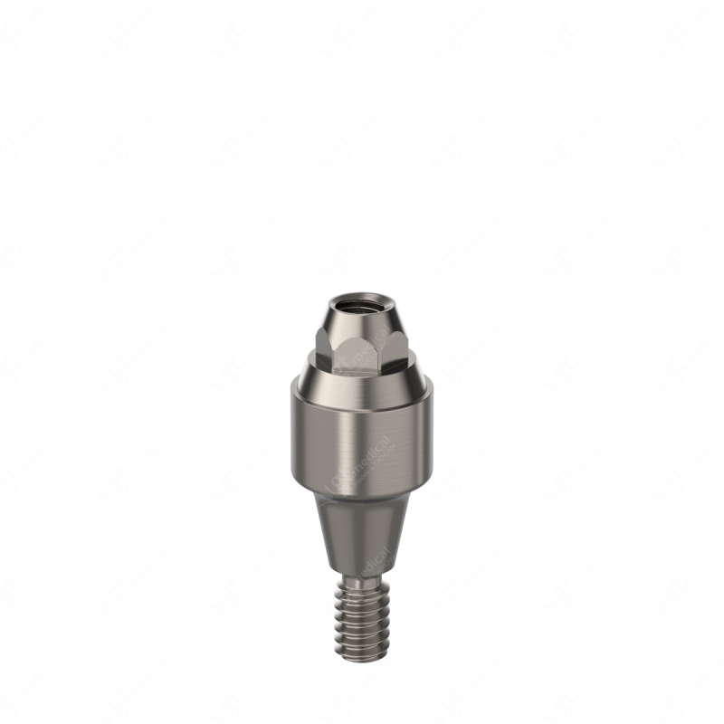 Straight Transepithelial - 20º Uni Abutment, G3.0mm compatible with Dentsply® Astra® 3.0 Yellow G17080 – GT-Medical S.L., Abutments