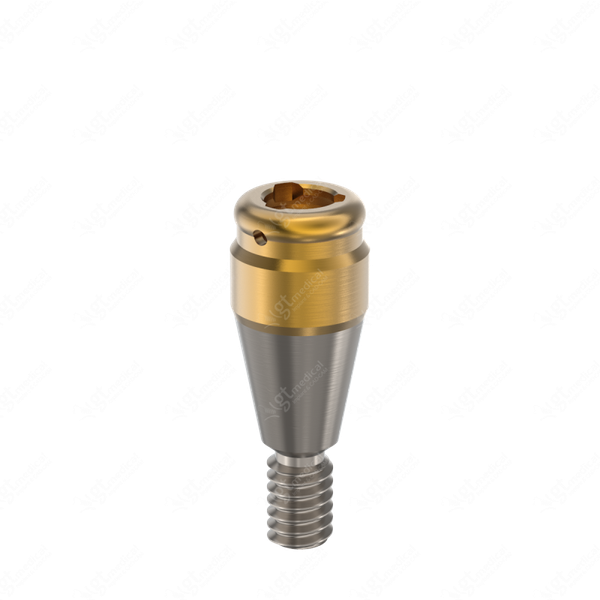 Loc. Abutment + Processing Package, G1.0mm compatible with Dentsply® Astra® 4.5/5.0 Lilac G20554