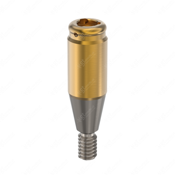 Loc. Abutment + Processing Package, G5.0mm compatible with Dentsply® Astra® 4.5/5.0 Lilac G20558