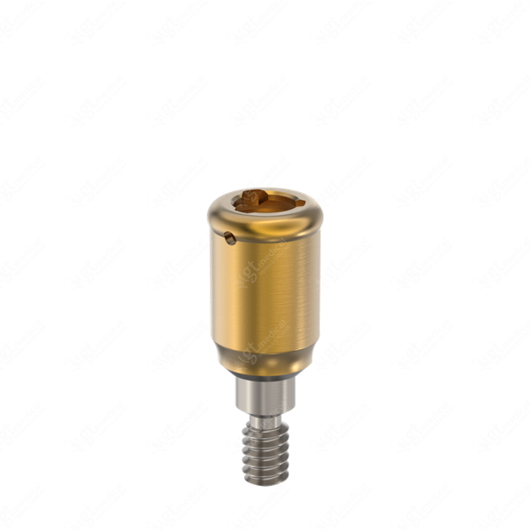 Loc. Abutment + Processing Package, G4.0mm compatible with Mis® Internal Narrow 3.3 G20634