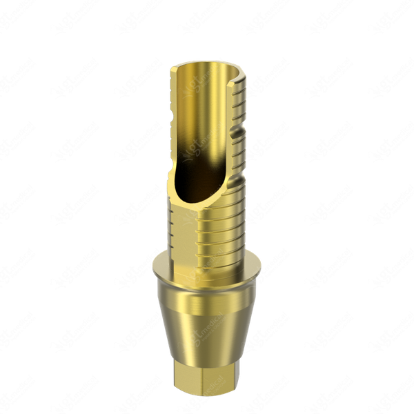 Angled Ti-Base, Non Rotational, G1.5mm compatible with Dentsply® Astra® 4.5/5.0 Lilac G36811