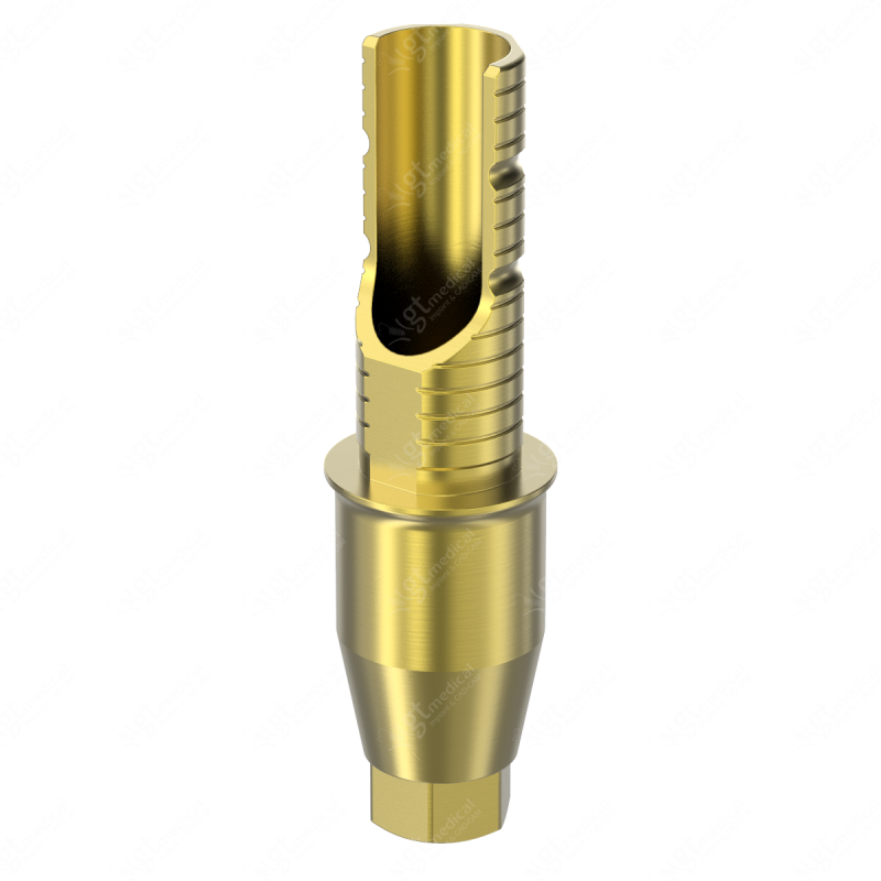 Angled Ti-Base, Non Rotational, G3.5mm compatible with Dentsply® Astra® 4.5/5.0 Lilac G36815 – GT-Medical S.L., Abutments