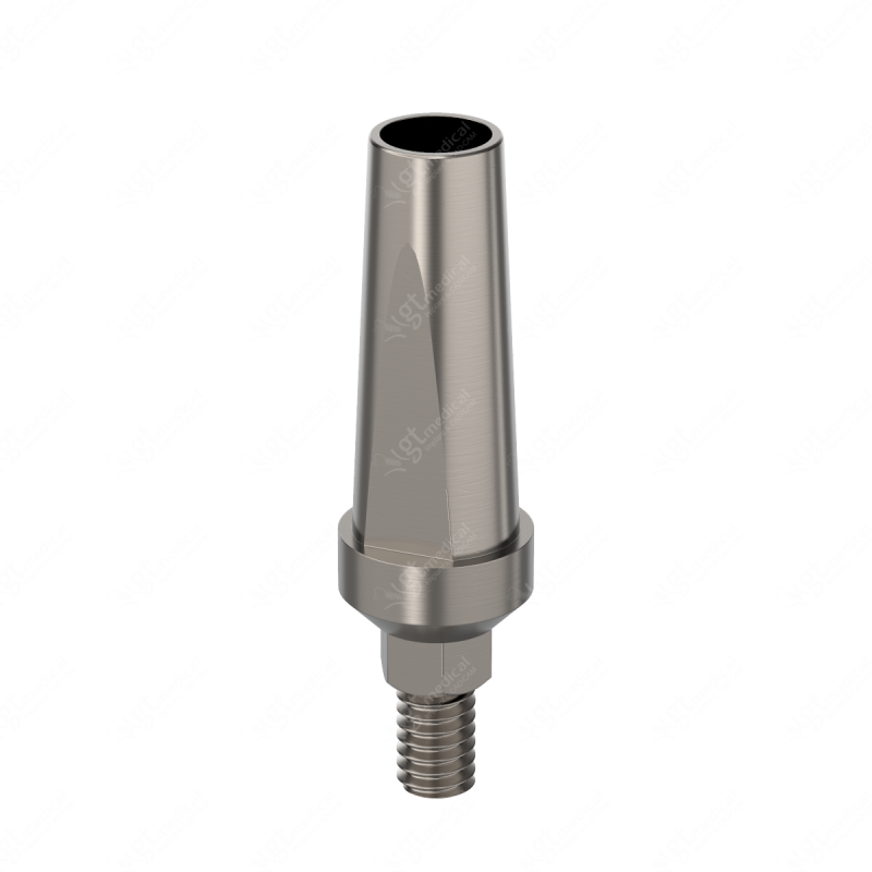 Straight Abutment with screw, G2.0mm, D4.5mm, L11.5mm compatible with Mis® Internal Standard 3.5 GP144427-02 – GT-Medical S.L., Abutments