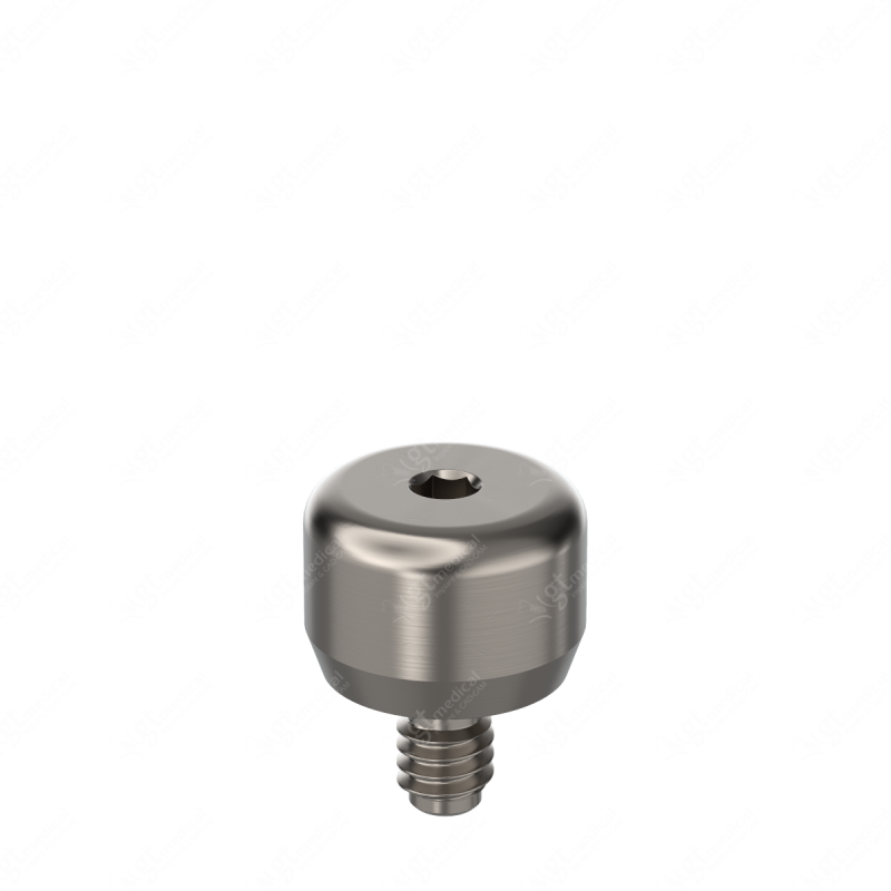 Healing Abutment, G4.0mm, D5.5mm, Hex 1.20 compatible with Mis® External Hex. Wide D01035 – GT-Medical S.L., Healing Abutments