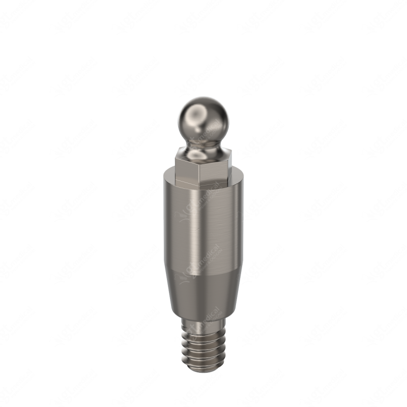 Ball Abutment, G4.0mm compatible with Zimmer® Tapered SwissPlus® P4.8 D26003 – GT-Medical S.L., Abutments