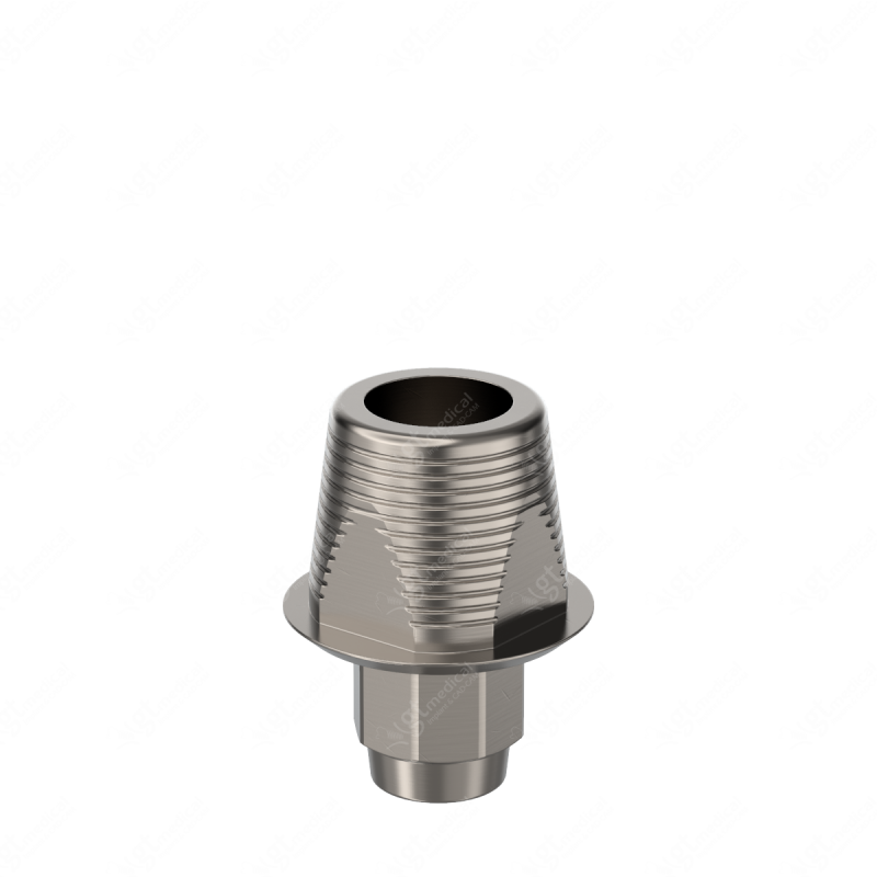 Conical Ti-Base, Non Rotational, G0.0mm, S compatible with Klockner® Essential® Cone D28010 – GT-Medical S.L., Abutments