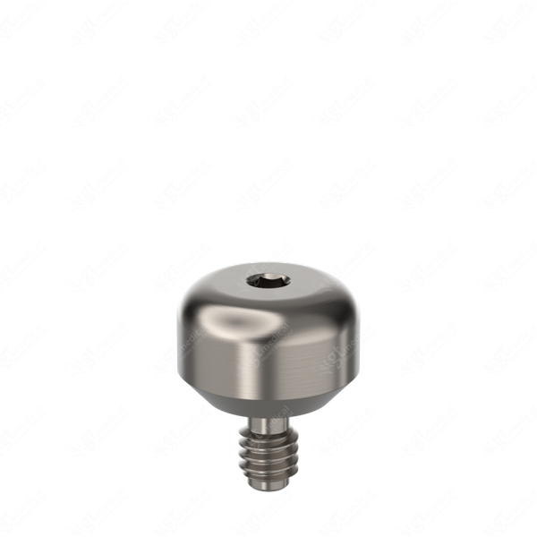 Healing Abutment, G4.0mm, D6.0mm, Hex 1.20 compatible with Biomet 3i® External P4.1 G01055