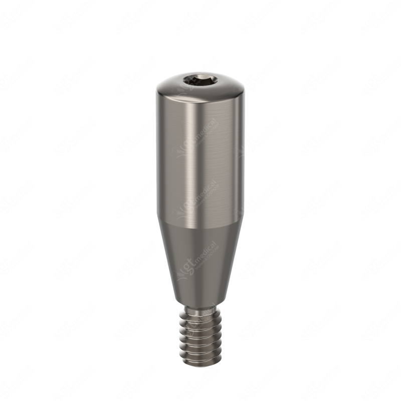 Healing Abutment, G8.0mm, D4.0mm, Hex 1.25 compatible with Best Fit® s-Clean Regular/Wide G01102 – GT-Medical S.L., Healing Abutments