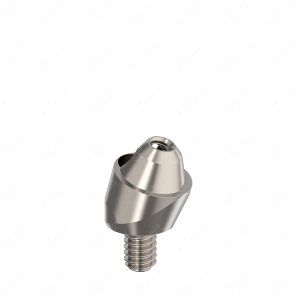 MU Angled Transepithelial with screw, G4.0mm, A17° compatible with Best Fit® e-Clean Regular G05069