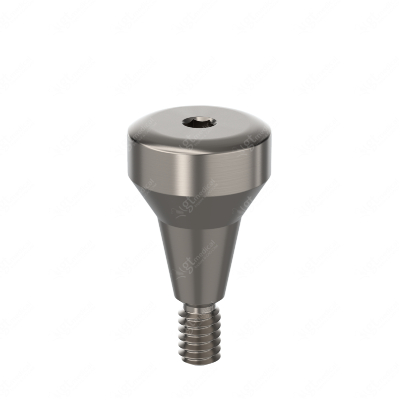 Healing Abutment, G6.0mm, D6.5mm, Hex 1.25 compatible with Best Fit® s-Clean Regular/Wide G10034 – GT-Medical S.L., Healing Abutments