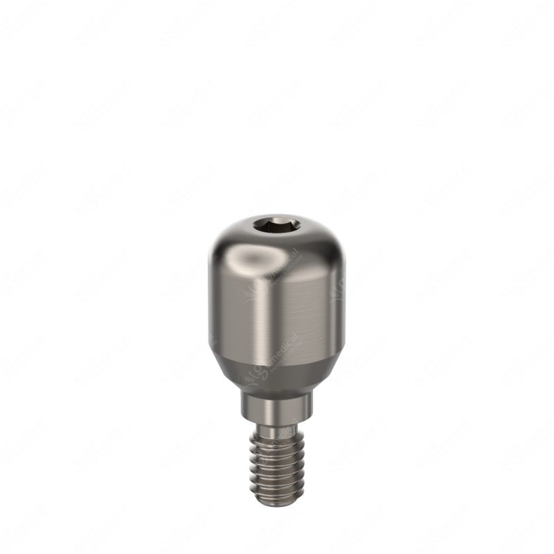 Healing Abutment, G5.0mm, D4.5mm, Hex 1.25 compatible with Zimmer® TSV®/TSX® P3.5 G10045 – GT-Medical S.L., Healing Abutments