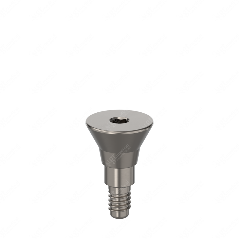 Healing Abutment, G2.0mm, D5.0mm, Hex 1.20 compatible with Klockner® Vega® RV Ø4.0 / Ø4.5 G10108 – GT-Medical S.L., Gingivaformer