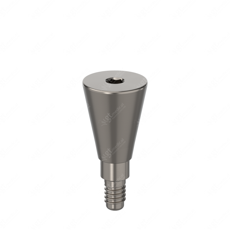 Healing Abutment, G5.0mm, D5.0mm, Hex 1.20 compatible with Klockner® Vega® RV Ø4.0 / Ø4.5 G10110 – GT-Medical S.L., Healing Abutments