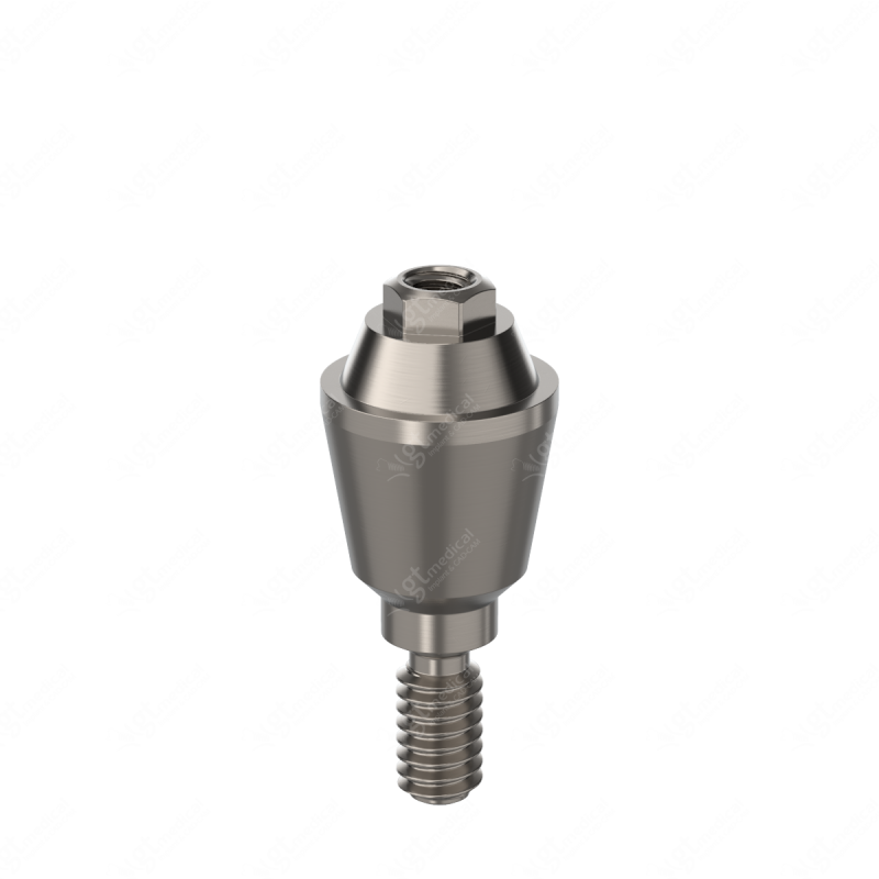 Straight Transepithelial MU, G4.0mm compatible with Zimmer® TSV®/TSX® P3.5 G10812 – GT-Medical S.L., Abutments