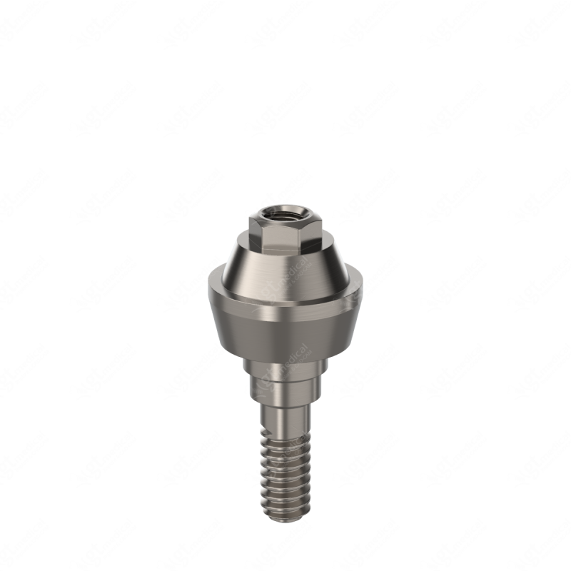 Straight Transepithelial MU, G2.0mm compatible with Biomet 3i® Certain® P4.1 G10836 – GT-Medical S.L., Abutments