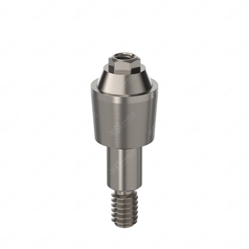 Straight Transepithelial MU, G4.0mm compatible with Nobel Biocare® Replace® Tri-Channel RP G10861 – GT-Medical S.L., Abutments