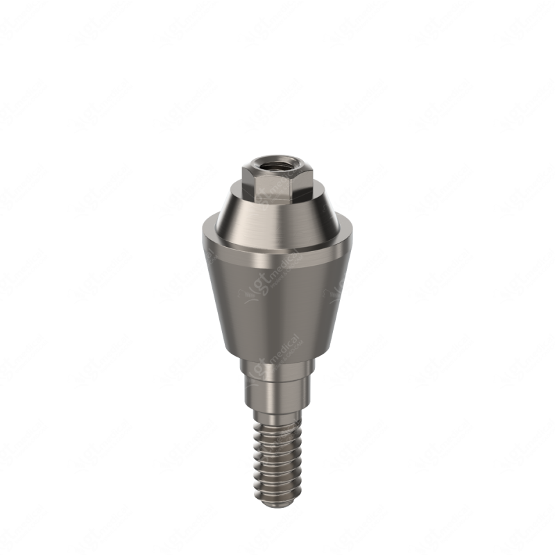 Straight Transepithelial MU, G4.0mm compatible with Dentsply® Friadent® Xive® Ø3.4 G10959 – GT-Medical S.L., Abutments