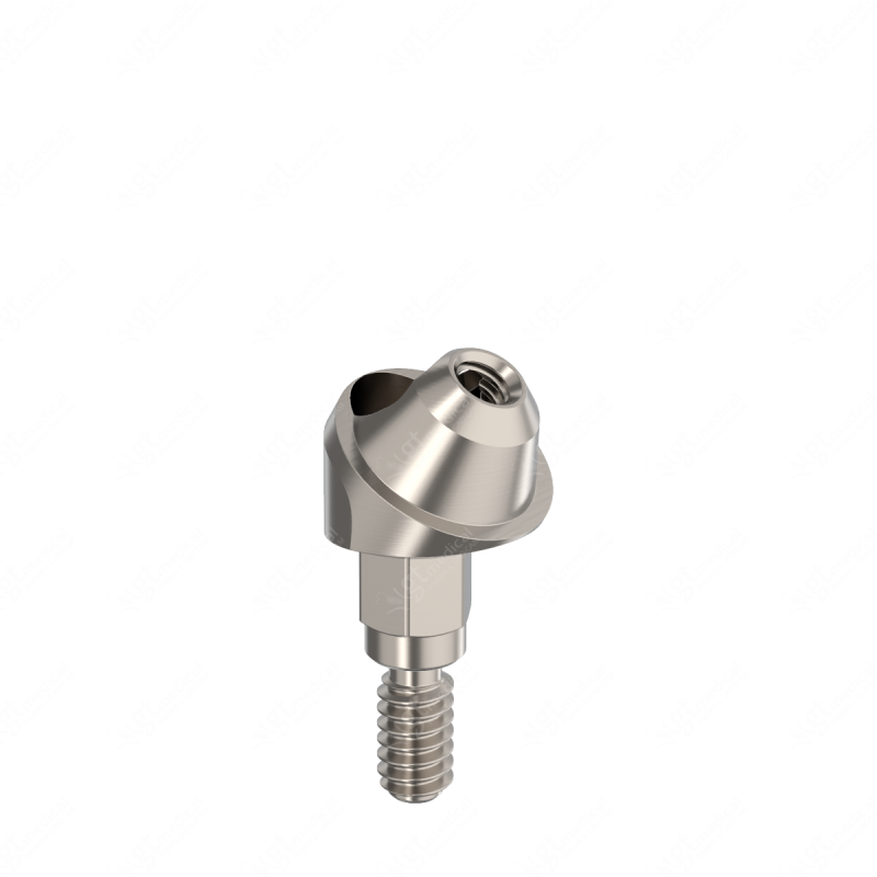 MU Angled Transepithelial with screw, G3.0mm, A30° compatible with Biomet 3i® Certain® P3.4 G15223 – GT-Medical S.L., Abutments