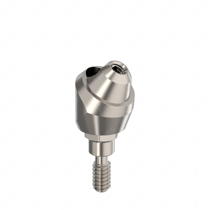 MU Angled Transepithelial with screw, G5.0mm, A30° compatible with Biomet 3i® Certain® P4.1 G15229 – GT-Medical S.L., Abutments