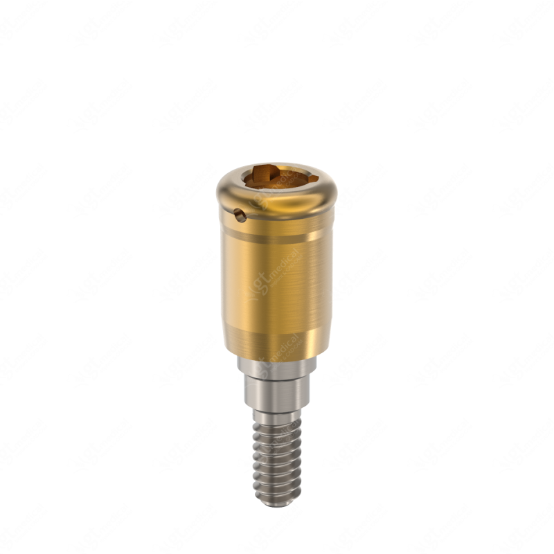 Loc. Abutment + Processing Package, G4.0mm compatible with Dentsply® Friadent® Xive® Ø3.4 G21255 – GT-Medical S.L., Abutments