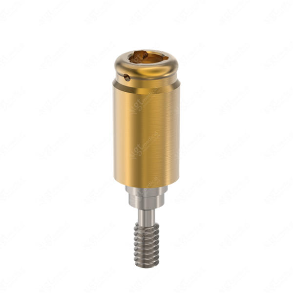 Loc. Abutment + Processing Package, G6.0mm compatible with Biomet 3i® Certain® P4.1 G21341