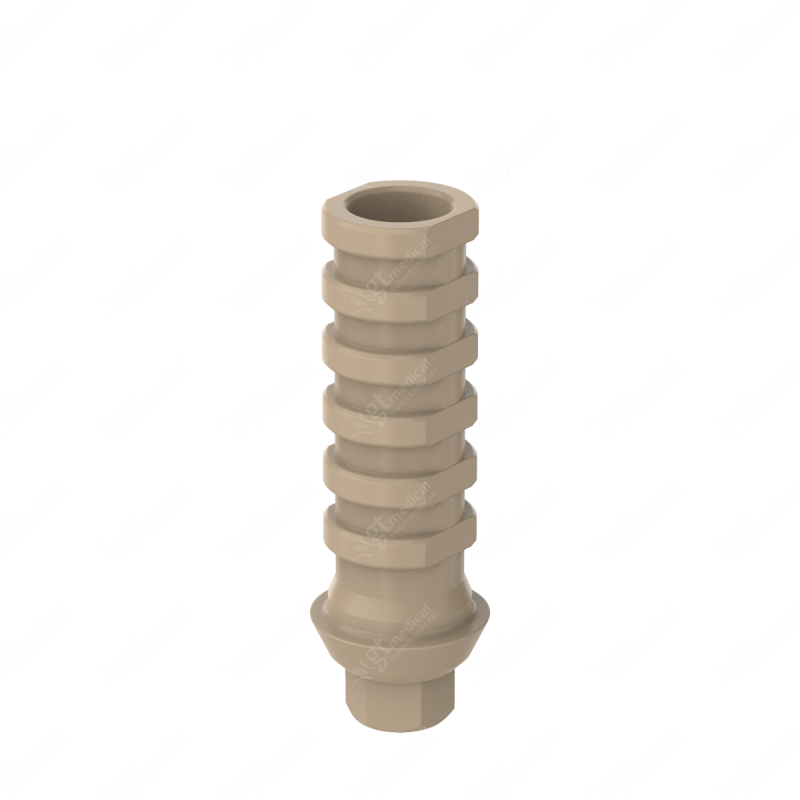 Temporary Abutment, Prime, Non Rotational, Peek compatible with Zimmer® TSV®/TSX® P3.5 G32041 – GT-Medical S.L., Abutments