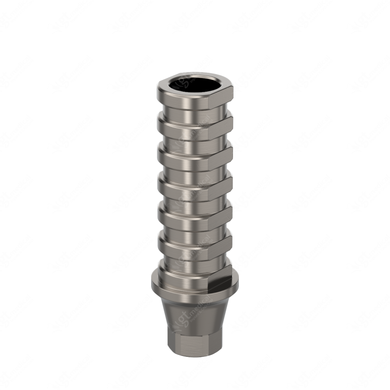 Temporary Abutment, Prime, Non Rotational, Titanium compatible with Nobel Biocare® Conical Connection RP G32073 – GT-Medical S.L., Abutments