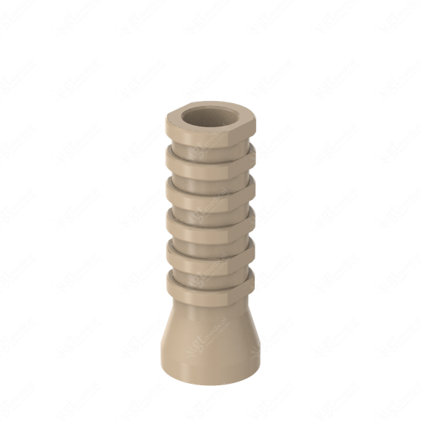 Temporary Abutment, Prime, Non Rotational, Peek for Octa RN compatible with Klockner® Vega® RV Ø4.0 / Ø4.5 G32110