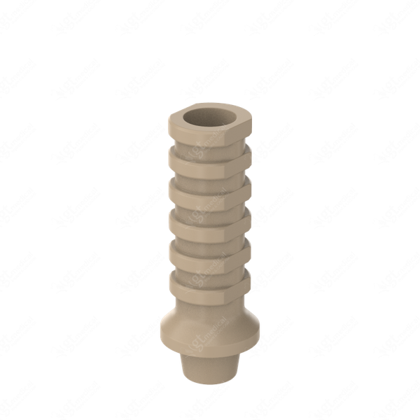 Temporary Abutment, Univ, Rotational, Peek compatible with Zimmer® Tapered SwissPlus® P4.8 G32256