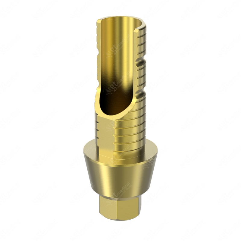 Angled Ti-Base, Non Rotational, G2.5mm compatible with Zimmer® TSV®/TSX® P3.5 G36801 – GT-Medical S.L., Abutments
