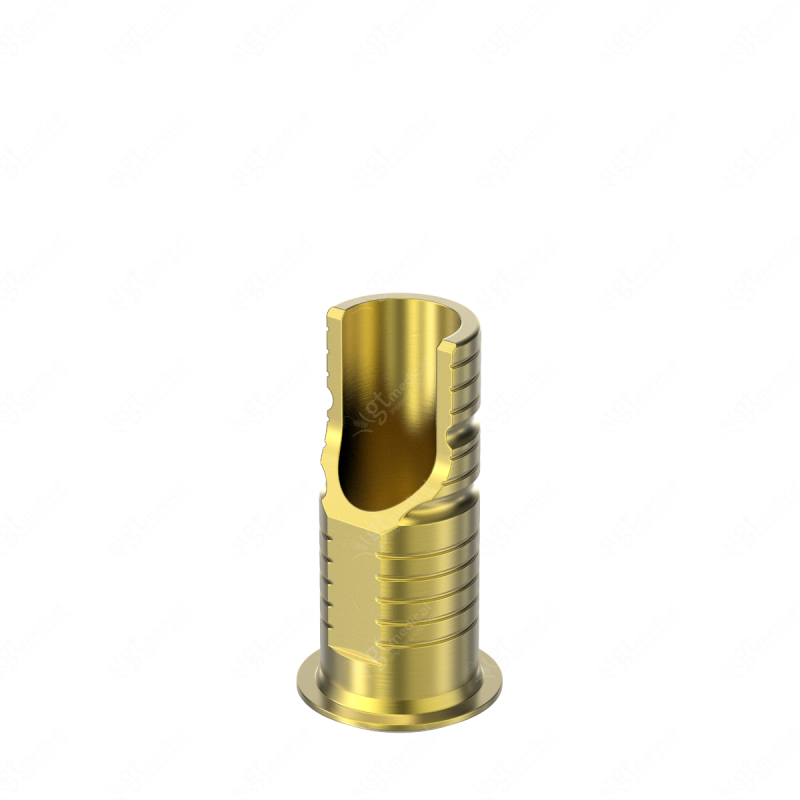 Angled Ti-Base, Rotational, G0.4mm for 20º Uni-Abut. compatible with Dentsply® Astra® 3.0 Yellow G37250 – GT-Medical S.L., Abutments