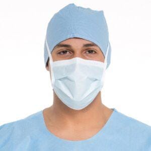The Lite One Chirurgische Maske, Blau – O&M Halyard Germany GmbH, Mundschutz