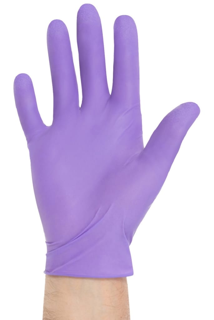 PURPLE NITRILE-XTRA Exam Gloves – O&M Halyard Germany GmbH, Workwear and Protective Clothing