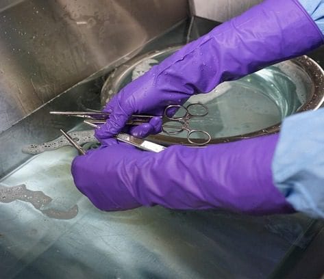 HALYARD PURPLE NITRILE MAX Onderzoekshandschoenen – O&M Halyard Germany GmbH, Workwear and Protective Clothing