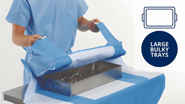 Emballage de stérilisation HALYARD SMART-FOLD