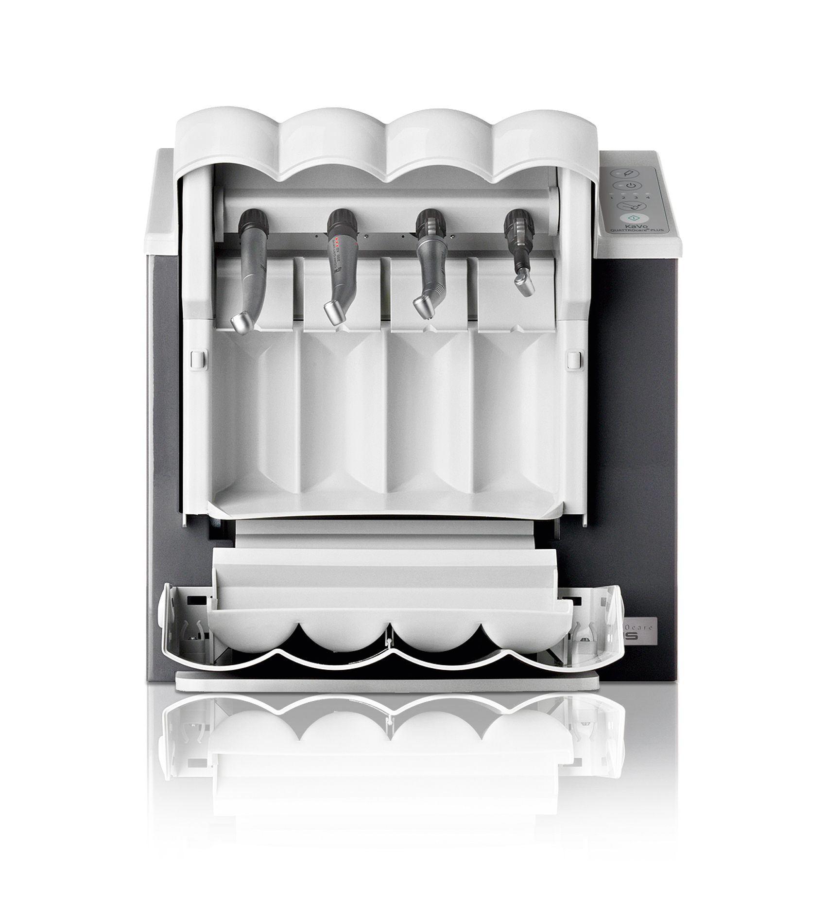 Appareil de lubrification QUATTROcare PLUS 2124A – JH Hammastuote Oy, Handpiece Maintenance Stations