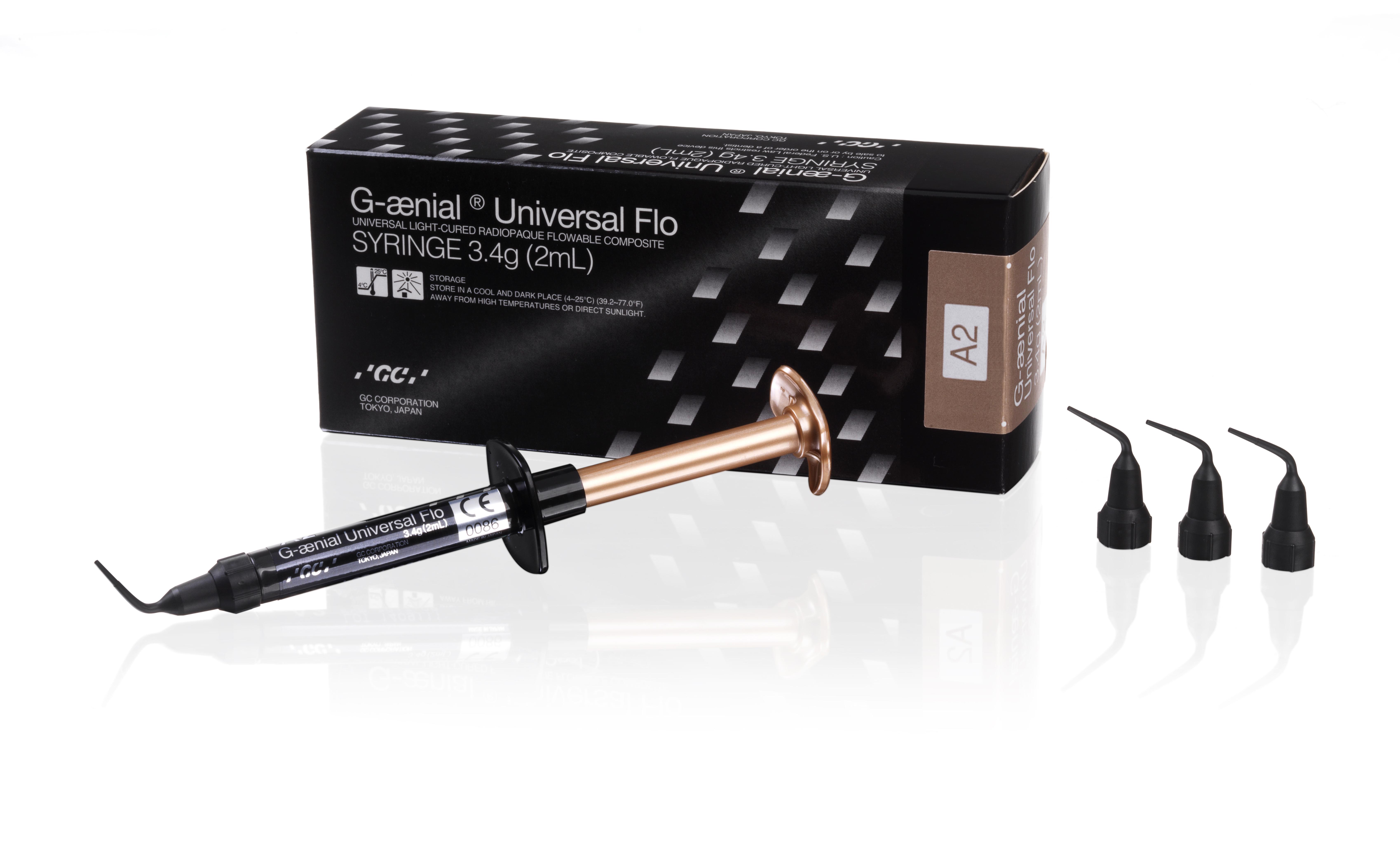 G-aenial Universal Flo Spritze (Bleach White) BW – JH Hammastuote Oy, Dental Composites