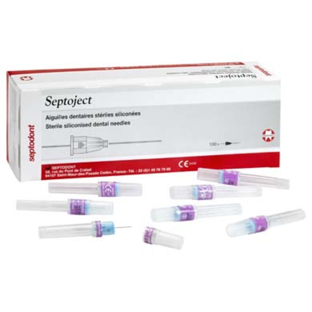 Puudutusneula Septoject – JH Hammastuote Oy, Injectable Anesthetics