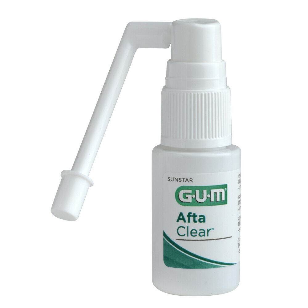 GUM Afta Clear spray suihke suun limakalvovaurioihin